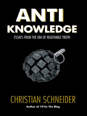 cover image of Anti-Knowledge